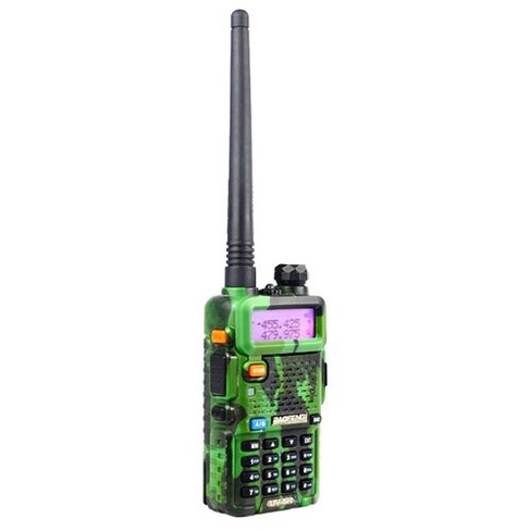 Рация Baofeng UV-5R Камуфляжная, портативная радиостанция Баофенг для охоты и рыбалки с аккумулятором на 1800 мА*ч и рад