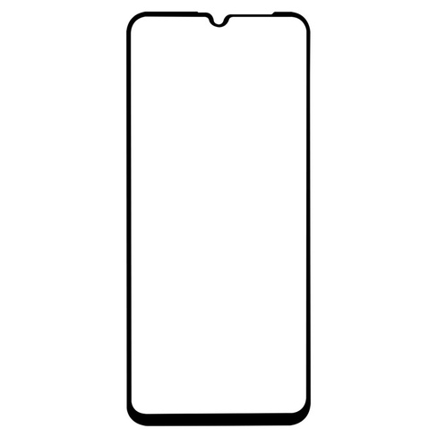 Защитное стекло для Samsung A13, черная рамка