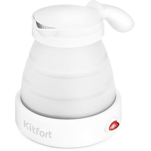 Чайник электрический KitFort КТ-667-1, 1150Вт, белый
