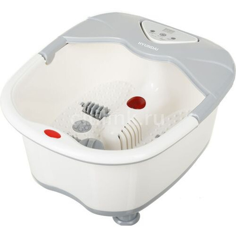 Гидромассажная ванночка для ног Hyundai H-FB4555, белый, серый