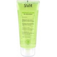 SVR Sebiaclear Gel Moussant - Пенящийся очищающий оздоравливающий мусс для лица и тела, 200 мл