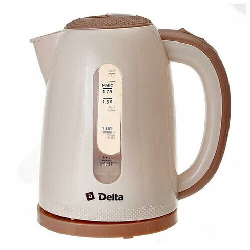 Чайник DELTA DL-1106, бежевый Delta