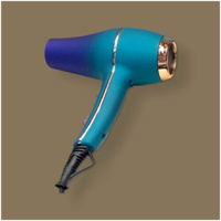 Профессиональный фен для волос Cronier с новейшей системой ионизации голубой| Фен для волос для профессиональной укладки