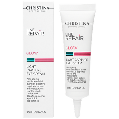Christina - Крем для кожи вокруг глаз «Сияющий взгляд» Line Repair Glow Light Capture Eye Cream, 30 мл