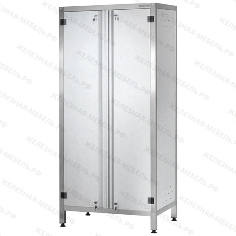 Шкаф кухонный ШЗКп - 1800х1200х600 Profi Ral (двери распашные, 2 сплошные полки)