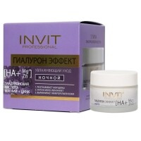 Invit - Ночной крем с тремя видами гиалуроновой кислоты, 50 мл