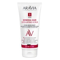 Aravia Laboratories - Скраб-эксфолиант для глубокого очищения кожи головы с АНА-кислотами и минералами Mineral Hair Exfo