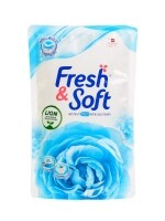 Lion Thailand Fresh & Soft - Концентрированный гель для стирки всех типов тканей "Утренний поцелуй", 400 мл
