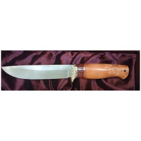 Нож кованый Гефест оранжевый сталь К-110 Ножик И...