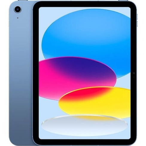Планшет Apple iPad 2022 64Gb Wi-Fi A2696 10.9", 64GB, Wi-Fi, iOS синий [mpq13ll/a]
