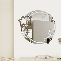Зеркало настенное, наклейки интерьерные, зеркальные, декор на стену, панно 22 х 19 см TAKE IT EASY
