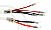 Пара акустических кабелей Atlas Asimi Silver wired 2x2 5.0 м (Transpose Spade Silver)