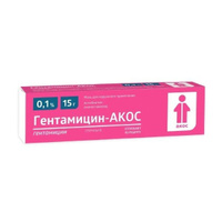 Гентамицин-Акос мазь 0,1% 15г Синтез АКО ОАО