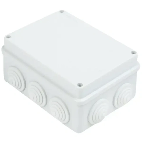 Распределительная коробка открытая LEXMAN D 150х110х70 мм 10 вводов IP55 цвет серый None