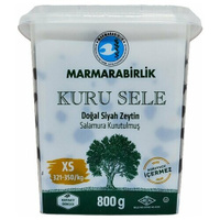Маслины MARMARABIRLIK Черные оливки вяленые Kuru Sele XS 800г Marmarabirlik