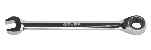 Ключ комбинированный трещоточный 19 мм Зубр ПРОФИ 27074-19 ЗУБР