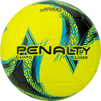 Мяч футбольный PENALTY BOLA CAMPO LIDER XXIII 5213382250-U, размер 5, желто-черно-синий