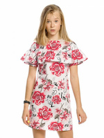 Платье для девочек Pelican 7-10 лет, цвет белый арт.GWDT4157 (9 лет)