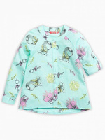 Блузка для девочек "Once in provence" 3-6 лет, цвет ментол арт.GWCJ3108 (6 лет) Pelican