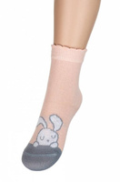 Носки детские Para Socks Зайчик, цвет персиковый арт.N1D57 (12)