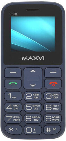 Сотовый телефон MAXVI B100Blue