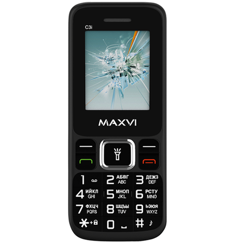 Сотовый телефон MAXVI C3iBlack