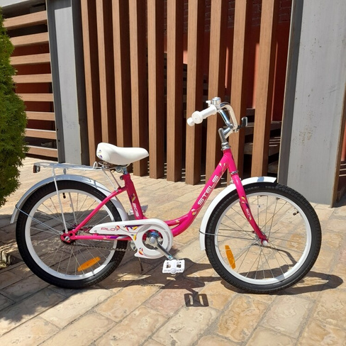 Женский велосипед Stels Pilot 205 20 розовый