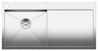 Интегрированная кухонная мойка Blanco Zerox 5S-IF InFino 100х51см нержавеющая сталь