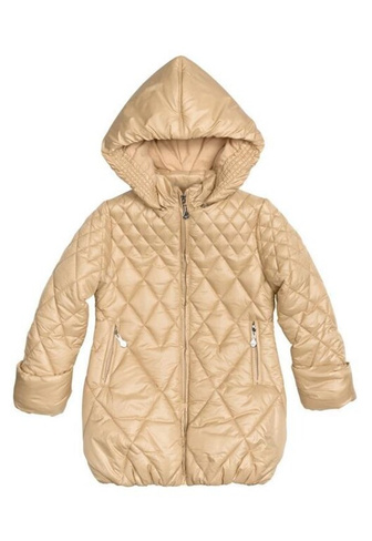 Пальто для девочек Пеликан с 2 до 6 лет цвет Sand GZFL379 (4 года) Pelican