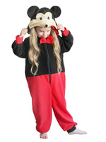 Пижама Кигуруми "Мышка" черно-красный, размер с 3 до 7 лет арт.ING6 (6 лет) Wonderlandiya