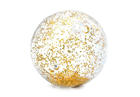 Мяч пляжный Интекс с глиттерными блестками, 51 см от 3 лет арт.58070 Intex