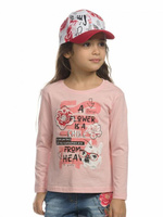 Джемпер для девочек "Dogue" 1-5 лет, розовый арт.GFJ3157/1 (5 лет) Pelican