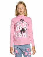 Водолазка для девочек "Дизайн твоей мечты" 6-11 лет, розовый арт.GFJS4135/1 (10 лет) Pelican
