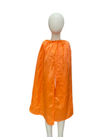 Карнавальный костюм Плащ оранжевый короткий размер маленький