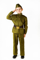 Военная форма Солдат в брюках Люкс (160 см) Фабрика Бока