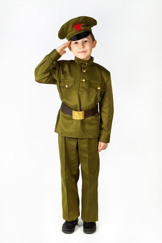 Военная форма Сержант Люкс 10-12 лет, рост 160 см Фабрика Бока