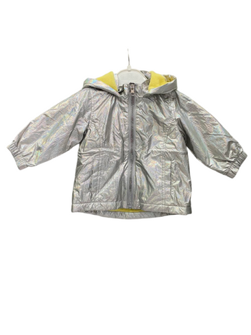 Куртка для девочек р.62 серебряный арт.6А3807