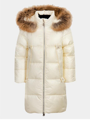 Куртка зимняя для девочки ANERNUO молочный арт.AN2122S-17 (116 см)