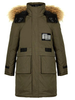 Куртка зимняя для мальчика ANERNUO хаки арт.AN3102-16 (152 см)