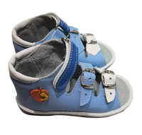 Сандалии ортопедические Богородск р.18-26 цвет голубой мод.01 (18) Богородская обувь