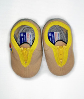 Тапочки домашние ортопедические с молнией и закрытым носом мод.40 (14,5, пурпурный) Богородская обувь