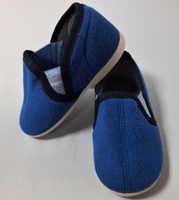 Тапочки детские цвет синий р.10-13,5, с блестящими вставками (10) Богородская обувь