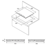 Встраиваемая индукционная варочная панель Zigmund & Shtain CIS 162.60 DK