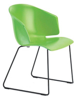 Кресло пластиковое ReeHouse Grace Зеленый