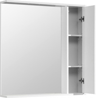 Зеркальный шкаф Aquaton Стоун 80 1A228302SX010, белый
