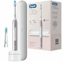 Электрическая зубная щетка Oral B Pulsonic Slim Luxe 4500 Rose Gold с футляром и сменной насадкой Oral-B