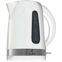 Чайник LEX LX 30028-1 2200Вт 1,7л пластик белый