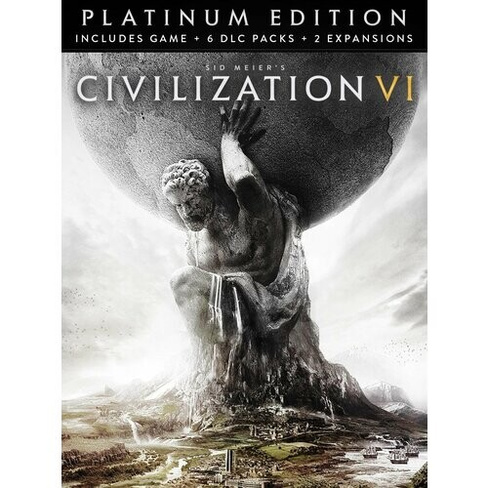 Игра Sid Meier's Civilization VI Platinum Edition для PC, активация Steam, на русском языке, цифровой ключ 2K