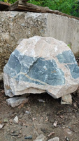 Камень природный бутовый (не зрелый мрамор)