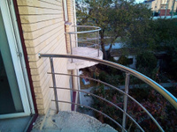 Балконные ограждения из нержавеющей стали